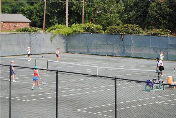 People Playing Tennis