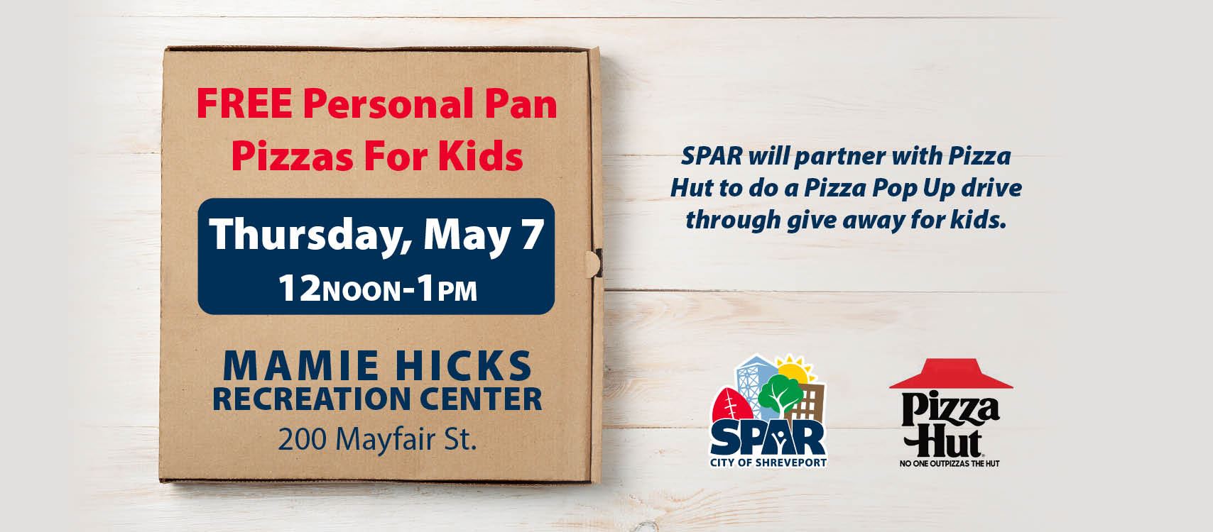 2020 0507 Pizza Hut Popup Mamie Hicks facebook event