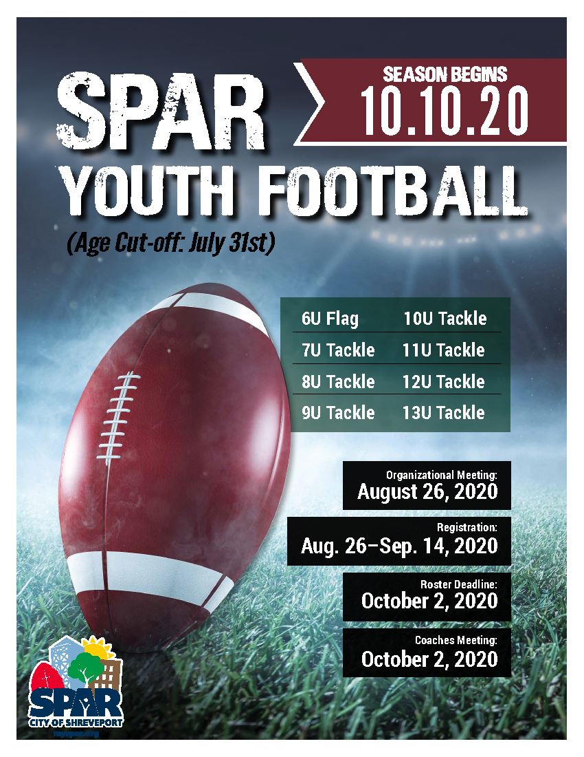 2020 0819 Youth Football Update