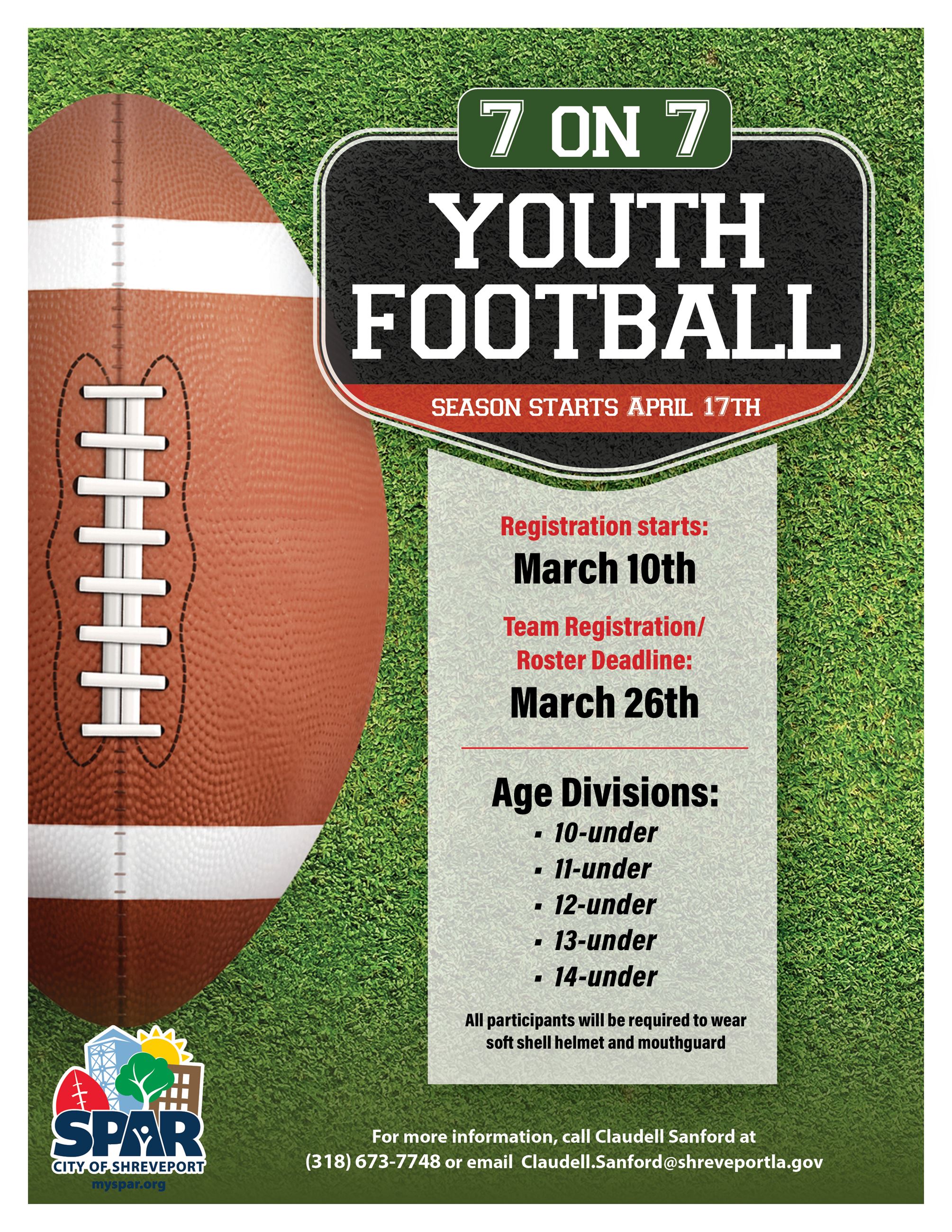 2021 Youth 7 on 7 football fb