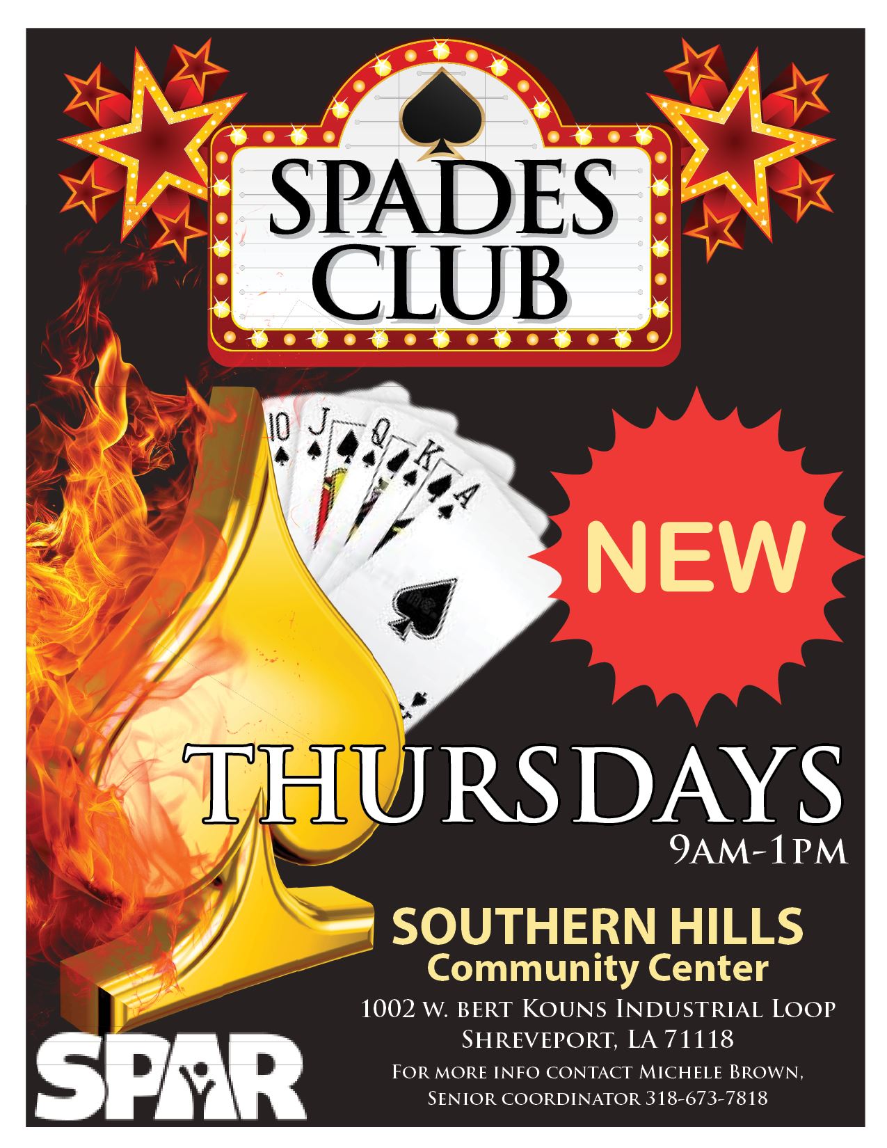 2024 CC-SH Spades Club flyer