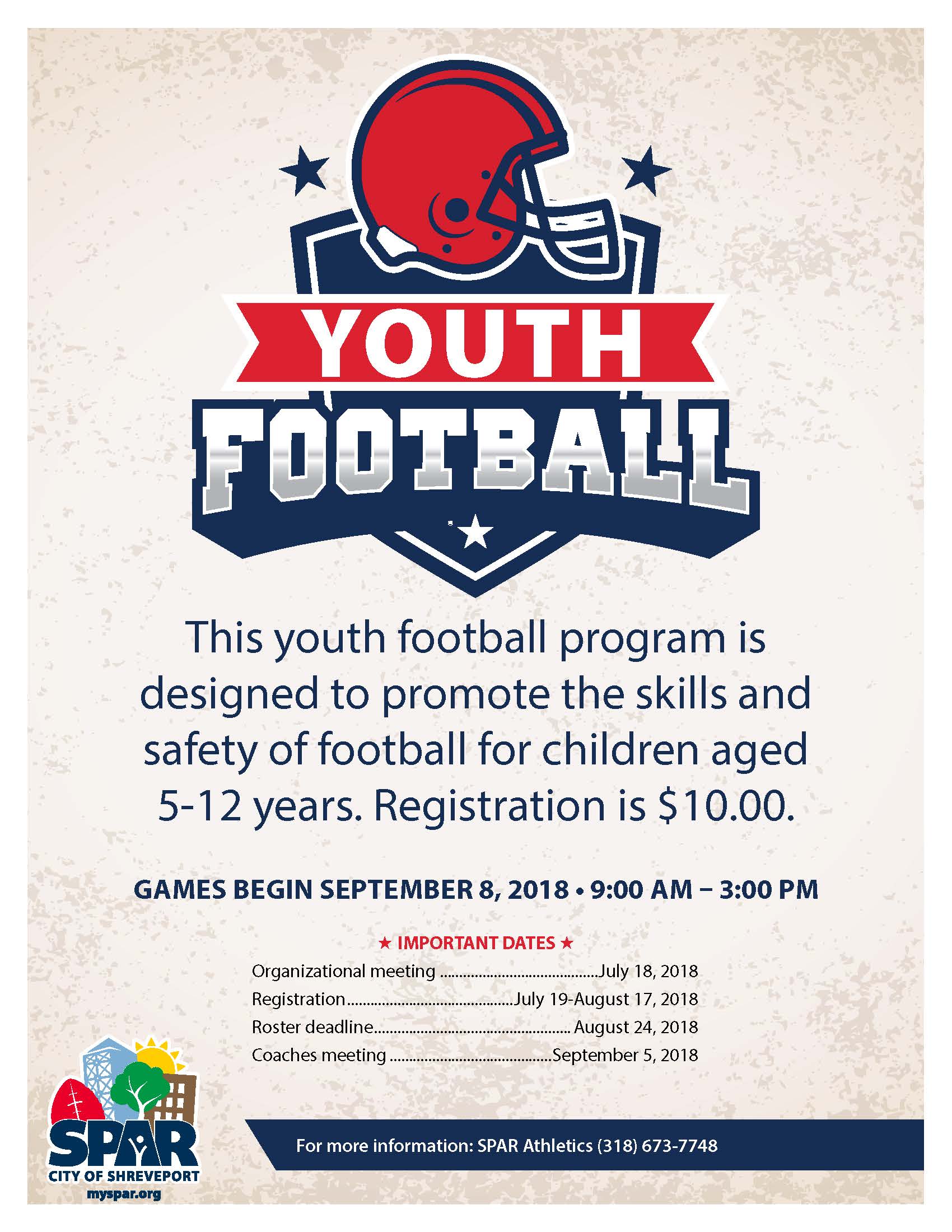 2018 SPAR Youth Football